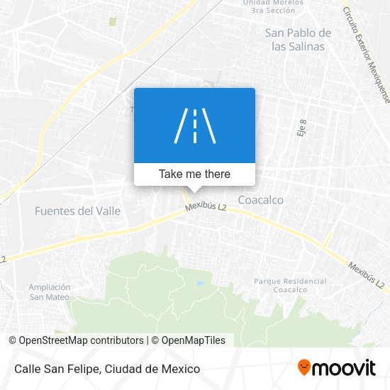 Calle San Felipe map