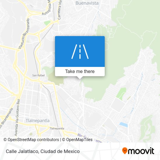 Mapa de Calle Jalatlaco