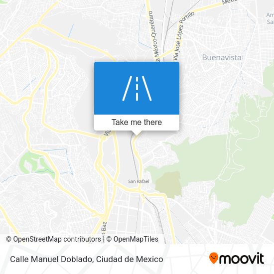Mapa de Calle Manuel Doblado