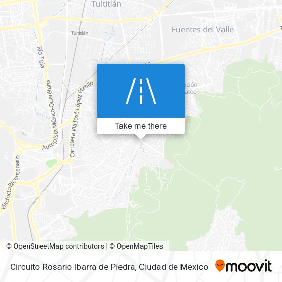 Mapa de Circuito Rosario Ibarra de Piedra