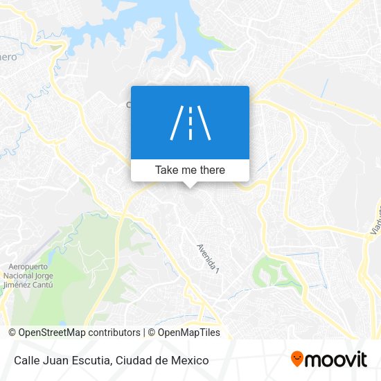 Calle Juan Escutia map