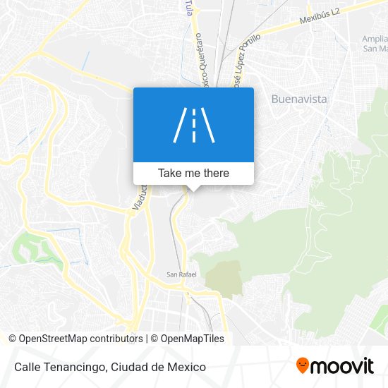 Mapa de Calle Tenancingo