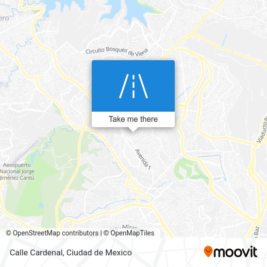 Calle Cardenal map