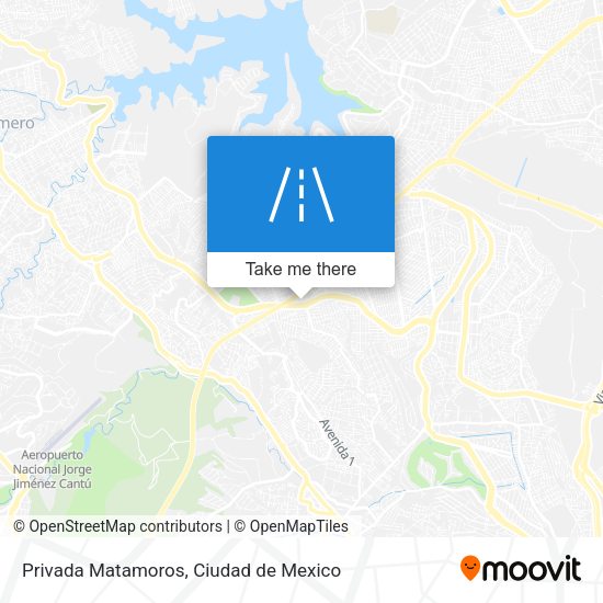 Privada Matamoros map