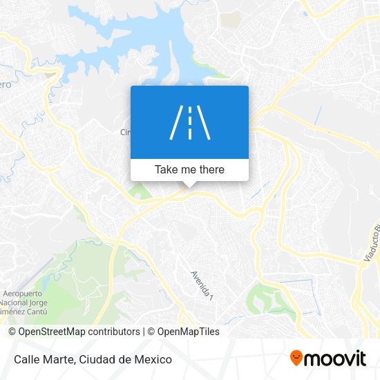 Mapa de Calle Marte