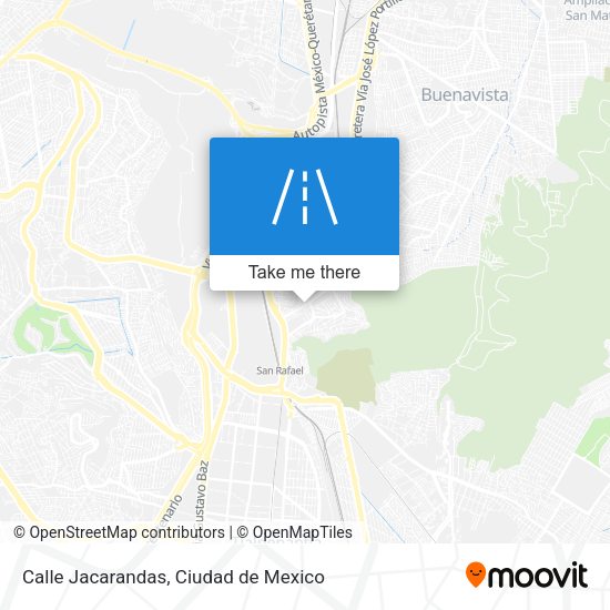 Mapa de Calle Jacarandas