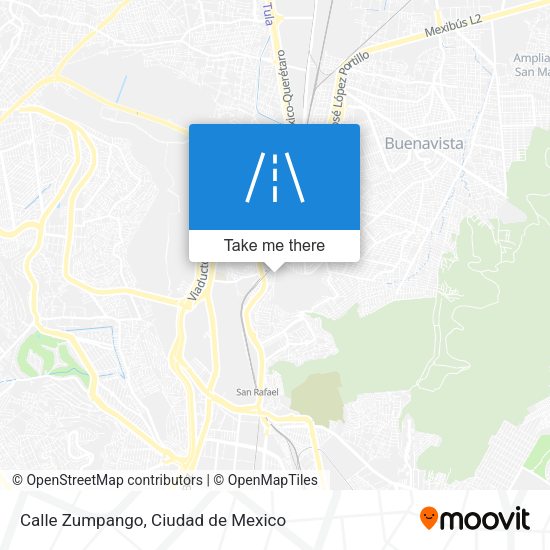 Calle Zumpango map