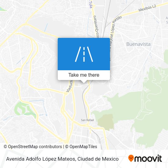 Avenida Adolfo López Mateos map