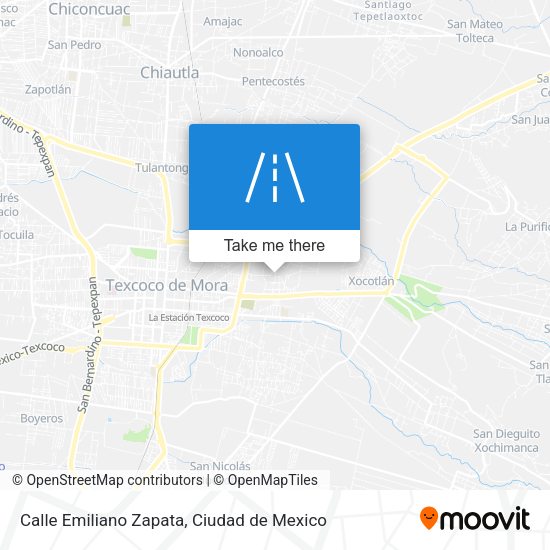 Calle Emiliano Zapata map