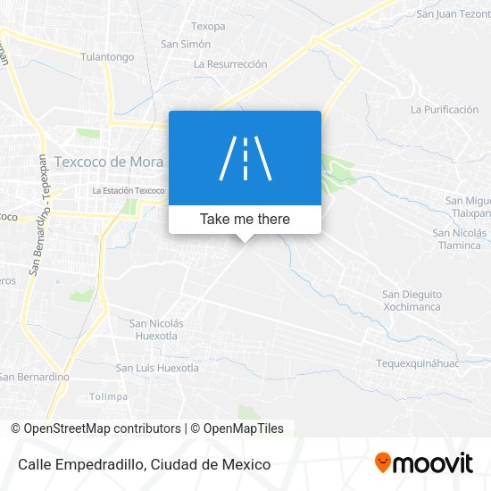 Mapa de Calle Empedradillo