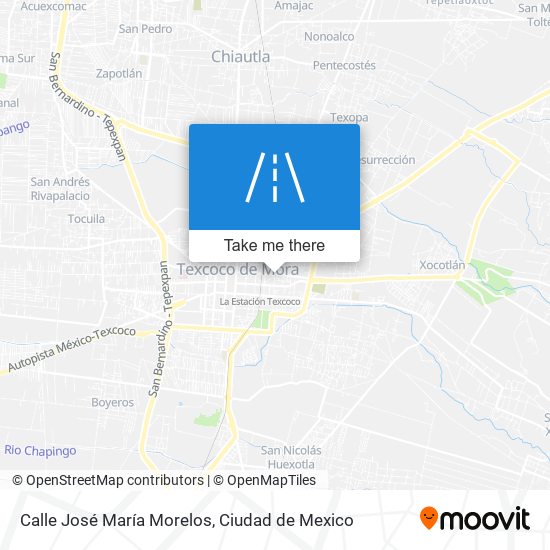 Calle José María Morelos map