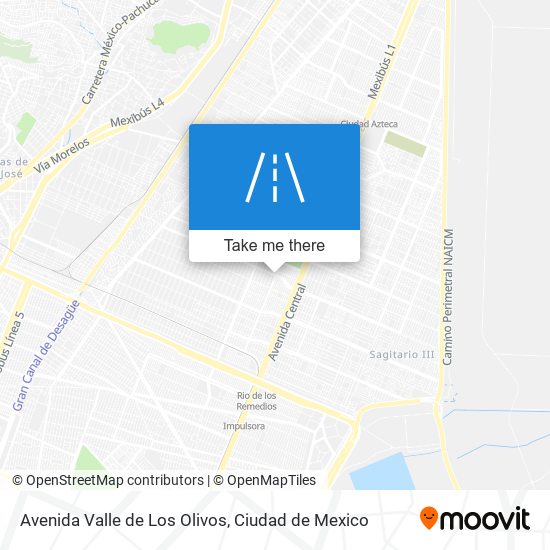 Avenida Valle de Los Olivos map