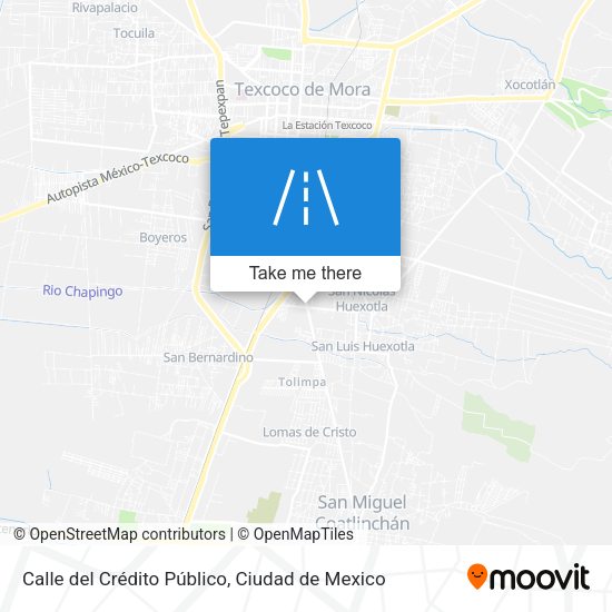Calle del Crédito Público map