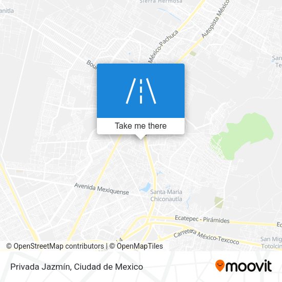 Mapa de Privada Jazmín
