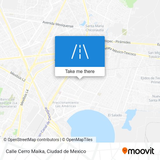 Calle Cerro Maika map