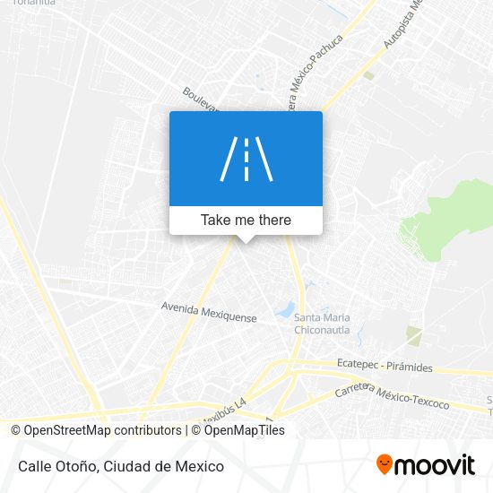 Mapa de Calle Otoño