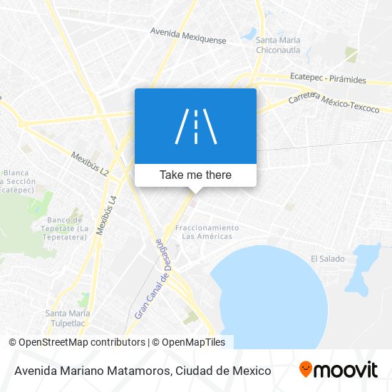 Mapa de Avenida Mariano Matamoros