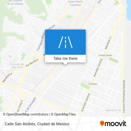 Calle San Andrés map