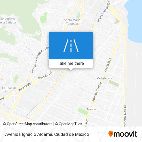 Mapa de Avenida Ignacio Aldama