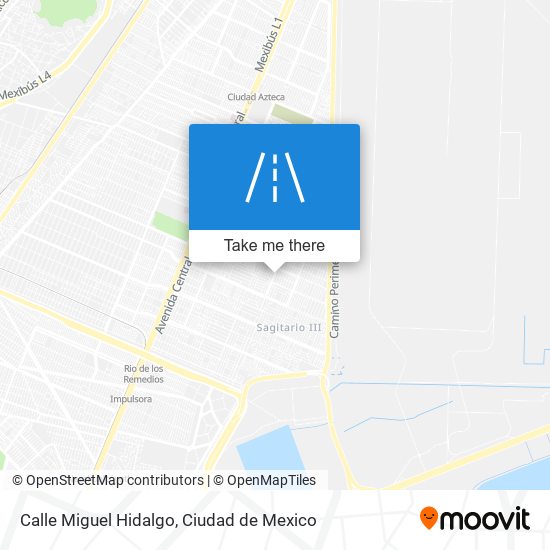 Calle Miguel Hidalgo map