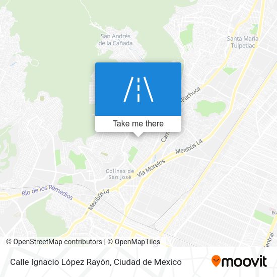 Calle Ignacio López Rayón map