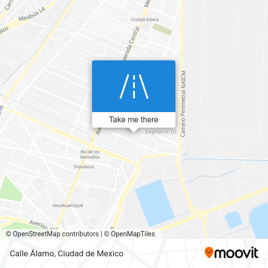 Calle Álamo map
