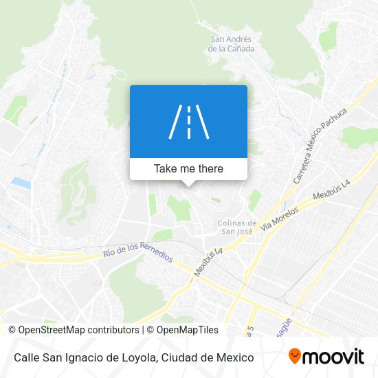 Mapa de Calle San Ignacio de Loyola
