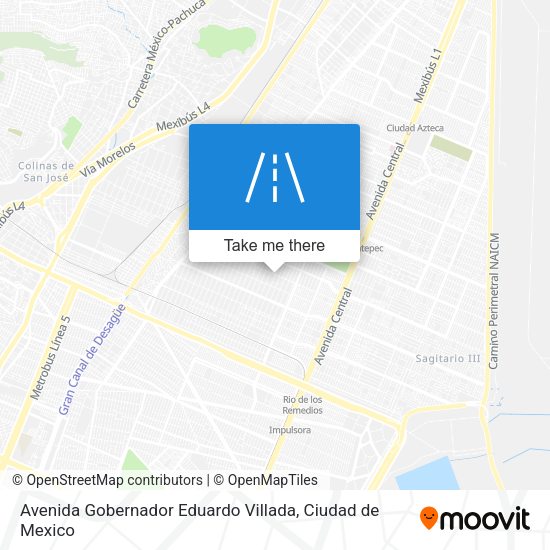 Mapa de Avenida Gobernador Eduardo Villada