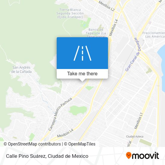 Calle Pino Suárez map