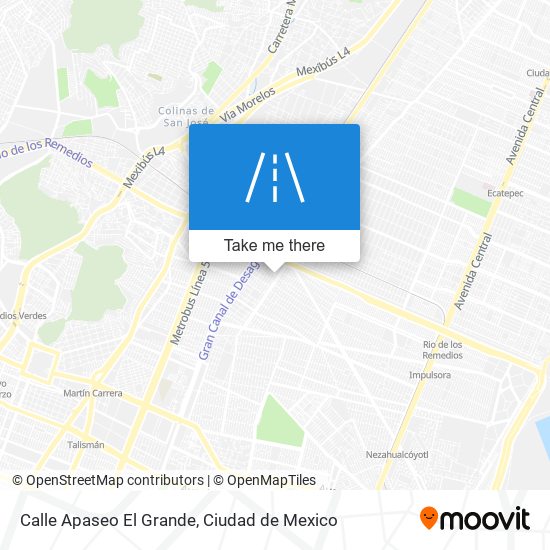 Mapa de Calle Apaseo El Grande