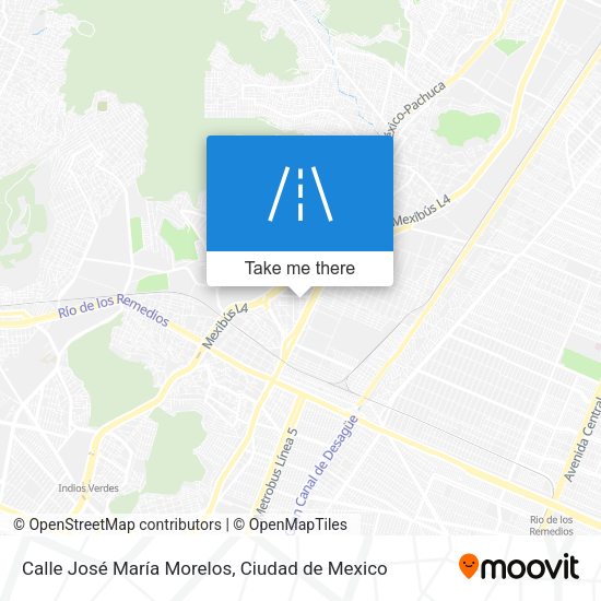 Calle José María Morelos map