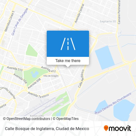 Calle Bosque de Inglaterra map