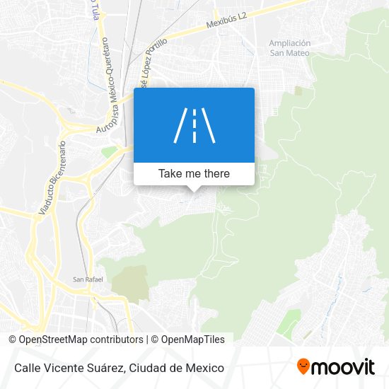 Calle Vicente Suárez map