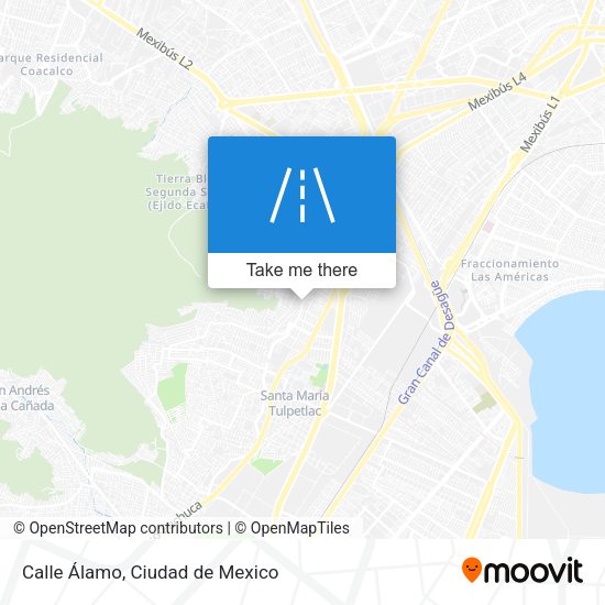 Calle Álamo map