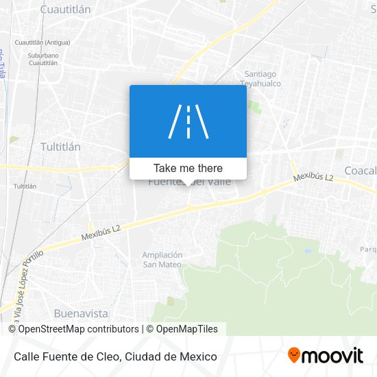 Calle Fuente de Cleo map