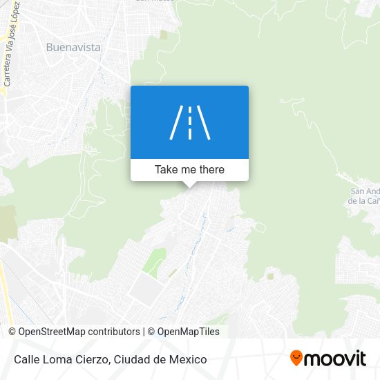 Calle Loma Cierzo map