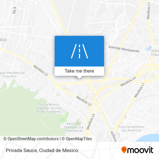 Privada Sauce map