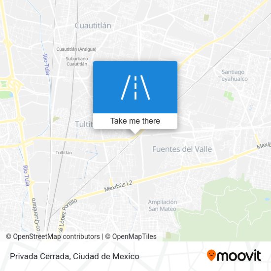 Privada Cerrada map