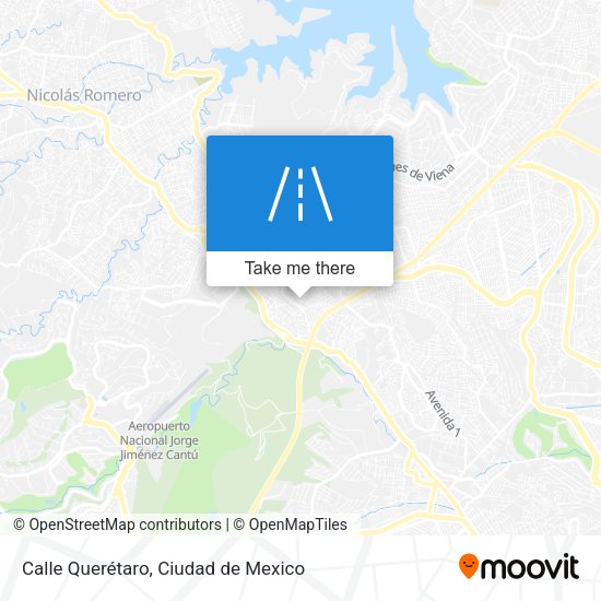 Calle Querétaro map