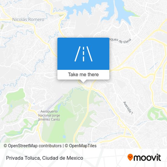 Privada Toluca map