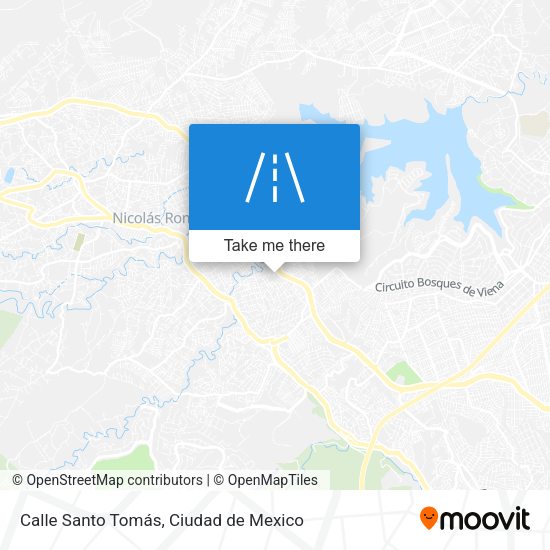 Mapa de Calle Santo Tomás