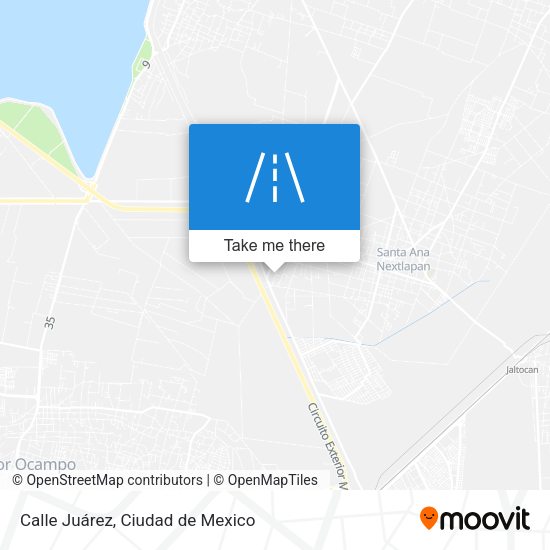 Mapa de Calle Juárez