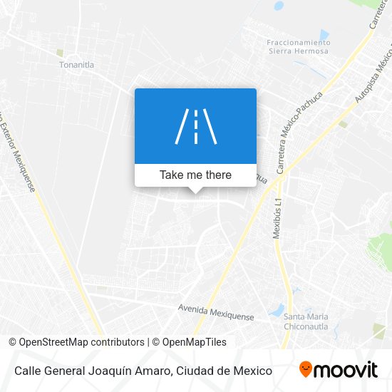 Calle General Joaquín Amaro map