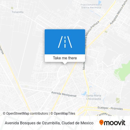 Avenida Bosques de Ozumbilla map