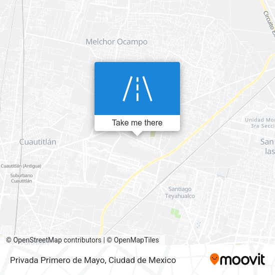 Privada Primero de Mayo map