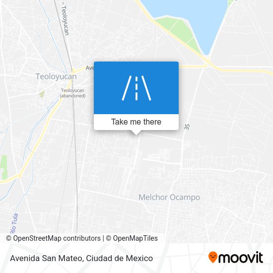 Avenida San Mateo map