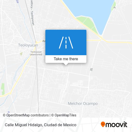 Calle Miguel Hidalgo map