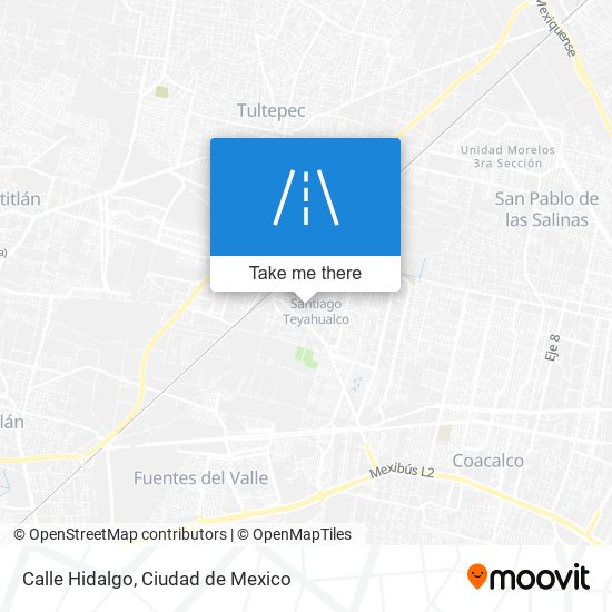 Mapa de Calle Hidalgo