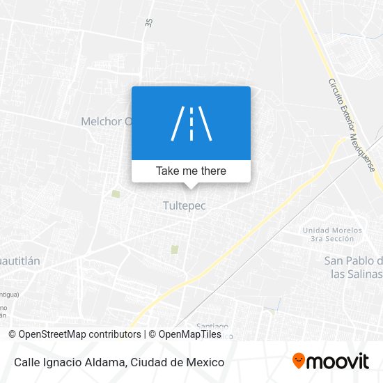 Mapa de Calle Ignacio Aldama