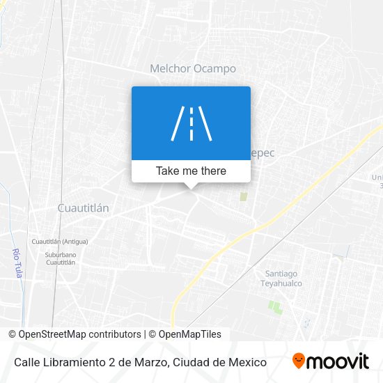 Calle Libramiento 2 de Marzo map